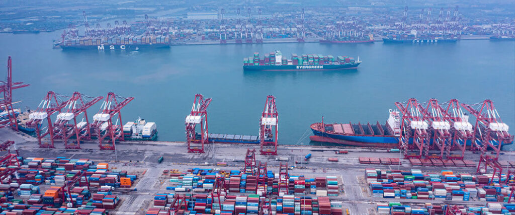 how to calculate ocean freight charges ships docked at multiple port terminals